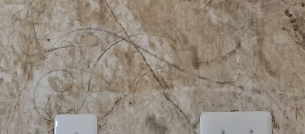 Graffiti associated with Frank May