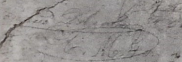 Graffiti associated with Cassius Fernald