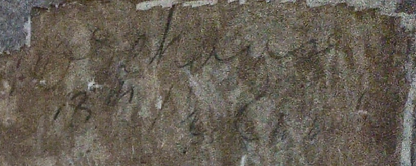 Graffiti associated with William Morehouse