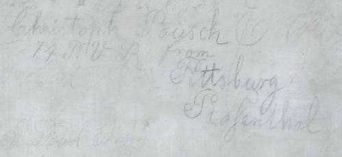 Graffiti associated with Christoph Busch