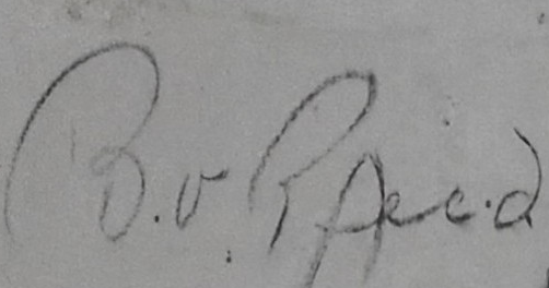 Graffiti associated with Robert "Bo" Peed