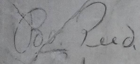 Graffiti associated with Robert "Bo" Peed