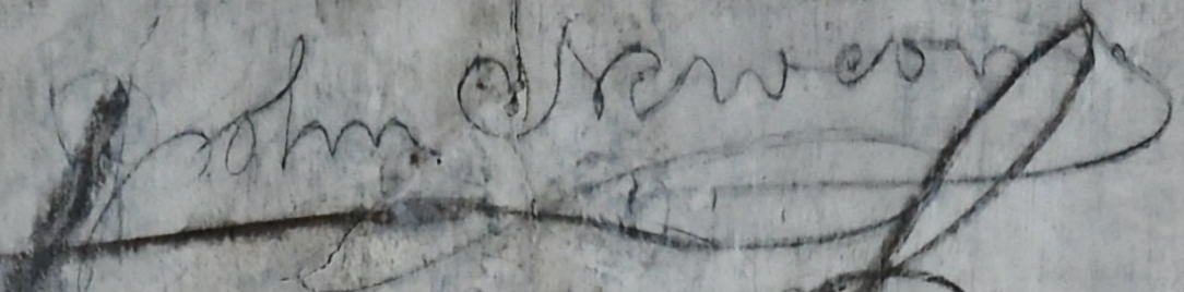 Graffiti associated with John Newcomb