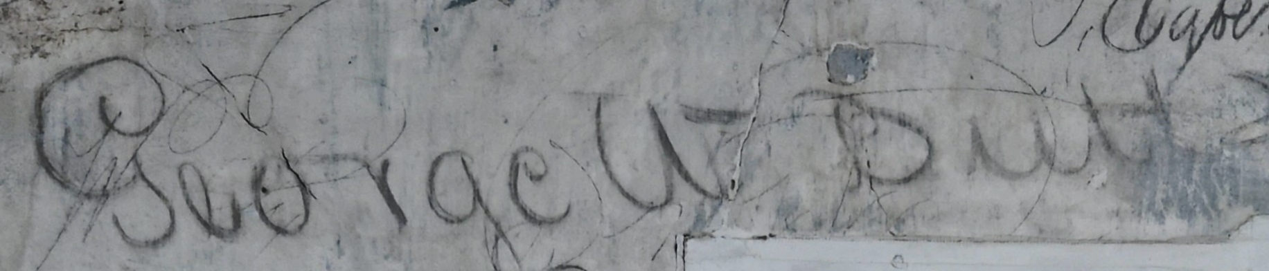 Graffiti associated with George Butt