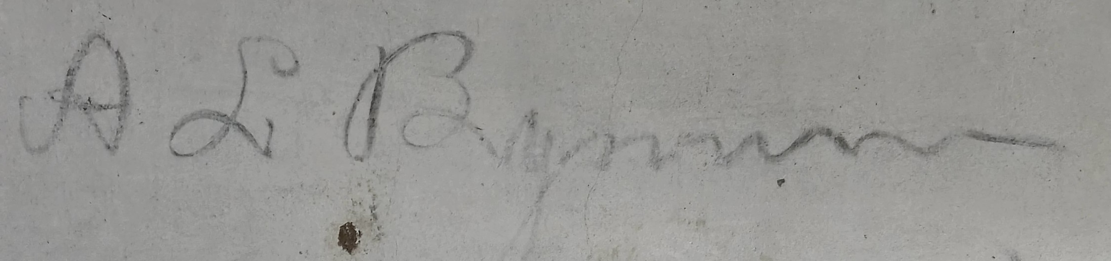 Graffiti associated with Alfred Bynum