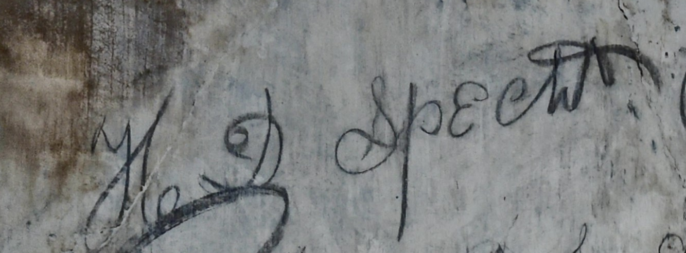 Graffiti associated with Henry Specht